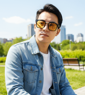 Chaplin Retro Square Sunglasses Men Women Fashion Glasses.Glasses