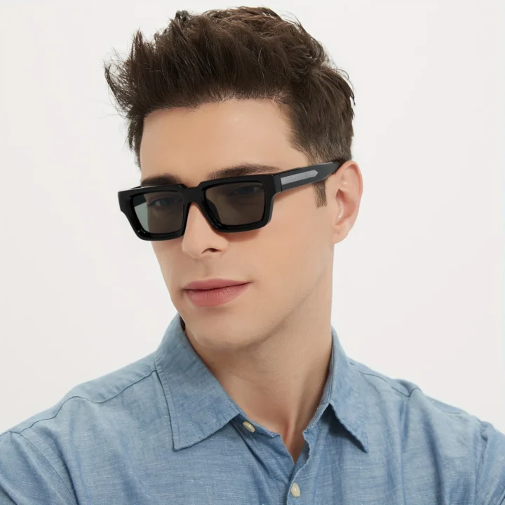 Haven Vintage Square Sunglasses Men Women Fashion Glasses.Glasses