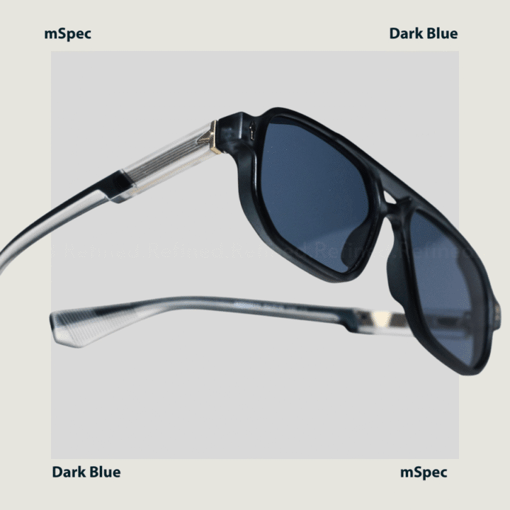 MSpec Retro Square Sunglasses Men Women Fashion Glasses.Glasses
