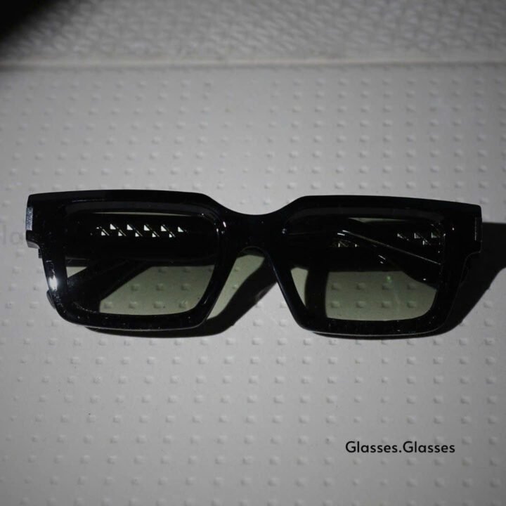 Dunkin Vintage Rectangle Sunglasses Fashion