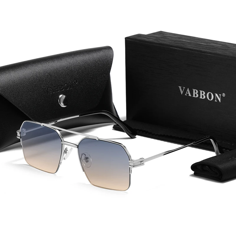 Vabbon New Men's and Women's Polarized Trendyy Sunglasses Square Frame Glasses Outdoor Anti-Uv Driving and Fishing Fashion Glasses, Premium Gift3936