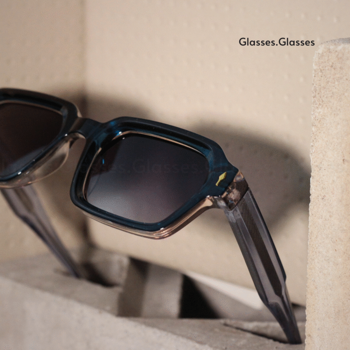 Gaze Vintage Men Women Polarized Square Sunglasses